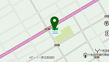 ファミリーマート 十和田西二番町店の地図画像