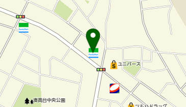 ファミリーマート 八戸湊高台店の地図画像