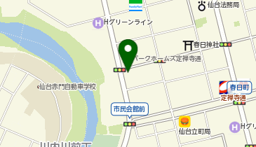 ファミリーマート 青葉春日町店の地図画像