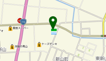 ファミリーマート 寒河江新山町店の地図画像