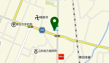 ファミリーマート 新庄常葉町店の地図画像