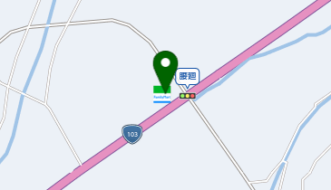 ファミリーマート 鹿角腰廻店の地図画像