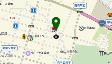 ファミリーマート 盛岡大通り店の地図画像