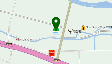 ファミリーマート 黒石追子野木一丁目店の地図画像