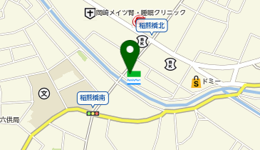 ファミリーマート 岡崎稲熊一丁目店の地図画像