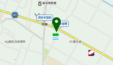 ファミリーマート 桑名東野店の地図画像