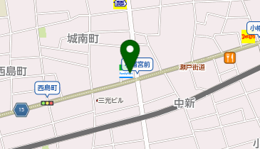 ファミリーマート 守山城南町店の地図画像