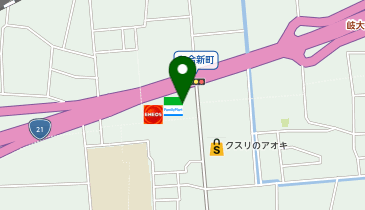ファミリーマート 大垣和合新町店の地図画像
