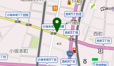 ファミリーマート 豊田ヴィッツ店の地図画像