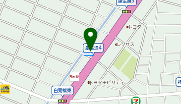 ファミリーマート 名西康生通店の地図画像