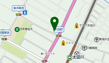 ファミリーマート 東海太田川店の地図画像