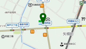 ファミリーマート 鈴鹿神戸三丁目店の地図画像