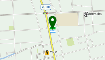 ファミリーマート 豊橋吉川店の地図画像