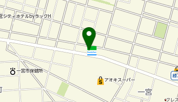 ファミリーマート 一宮城崎通店の地図画像