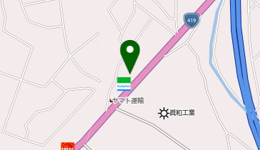 ファミリーマート 豊田西中山町店の地図画像