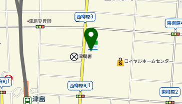 ファミリーマート 津島警察署前店の地図画像