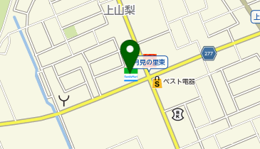 ファミリーマート 袋井月見の里店の地図画像