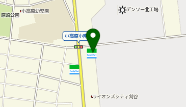 ファミリーマート 刈谷丸田町店の地図画像