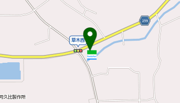 ファミリーマート 阿久比草木店の地図画像