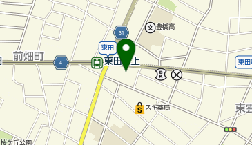 ファミリーマート 豊橋東雲店の地図画像