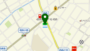 ファミリーマート 扶桑柏森店の地図画像