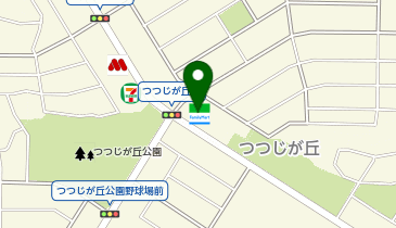 ファミリーマート 知多つつじが丘店の地図画像
