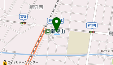 ファミリーマート 新守山駅前店の地図画像