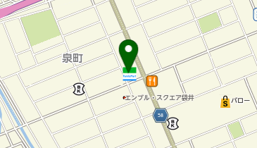 ファミリーマート 袋井泉町店の地図画像