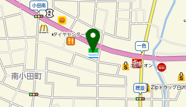 ファミリーマート 瑞浪小田店の地図画像