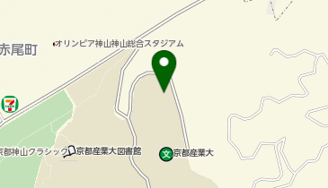 ファミリーマート 京都産業大学/S店の地図画像