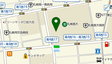 ファミリーマート 札幌医科大学/S店の地図画像