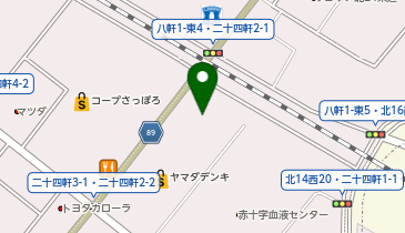 ファミリーマート 琴似マルハン/S店の地図画像