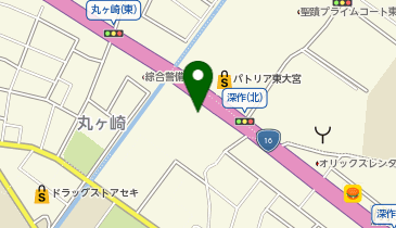 ファミリーマート ガーデン東大宮/S店の地図画像