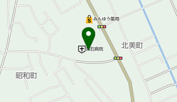 ファミリーマート 黒石病院/S店の地図画像