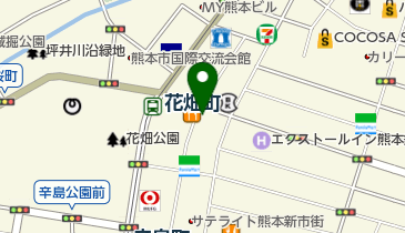ファミリーマート 熊本銀座通り店の地図画像