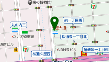 ファミリーマート 泉一丁目店の地図画像