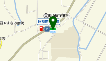 ファミリーマート 阿蘇市役所前店の地図画像