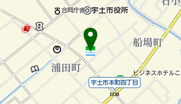 ファミリーマート 宇土浦田町店の地図画像