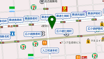 ファミリーマート 三菱UFJ銀行名古屋ビル/S店の地図画像