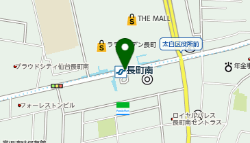 ファミリーマート 長町南駅/S店の地図画像
