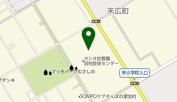ファミリーマート カシオ羽村技術センター/S店の地図画像