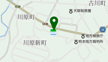 ファミリーマート 本渡古川店の地図画像