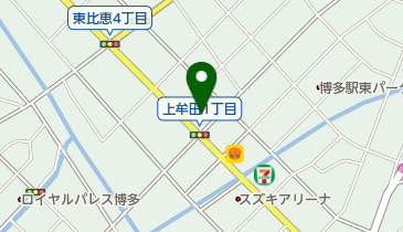 ファミリーマート 博多上牟田一丁目店の地図画像