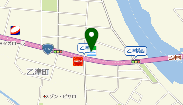 ファミリーマート 大分乙津港町店の地図画像