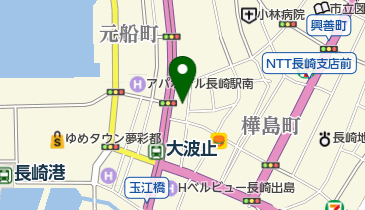 ファミリーマート 長崎樺島町店の地図画像