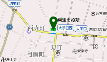 ファミリーマート 唐津市役所前店の地図画像