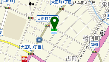 ファミリーマート 大牟田大正町店の地図画像