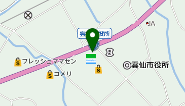 ファミリーマート 雲仙吾妻町店の地図画像