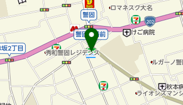 ファミリーマート 警固二丁目店の地図画像