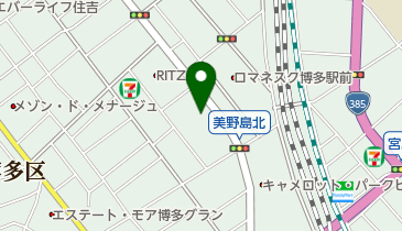 ファミリーマート 博多美野島一丁目店の地図画像